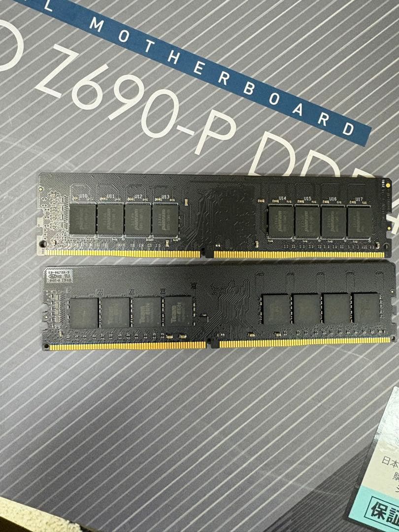 MSI PRO Z690-P DDR4 マザーボード メモリセットTARO