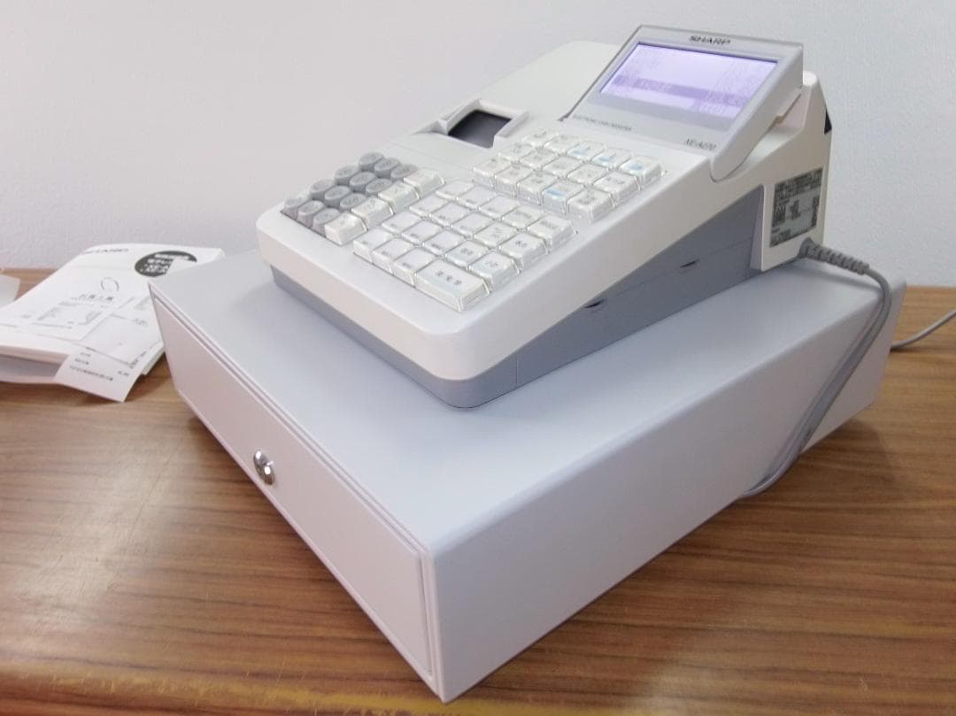 設定無料 シャープ XE-A270 12部門レジスター 軽減税率 250731