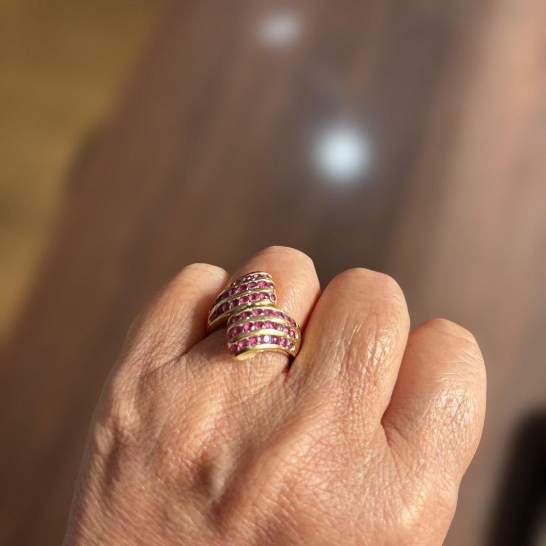 k18 ルビーリング