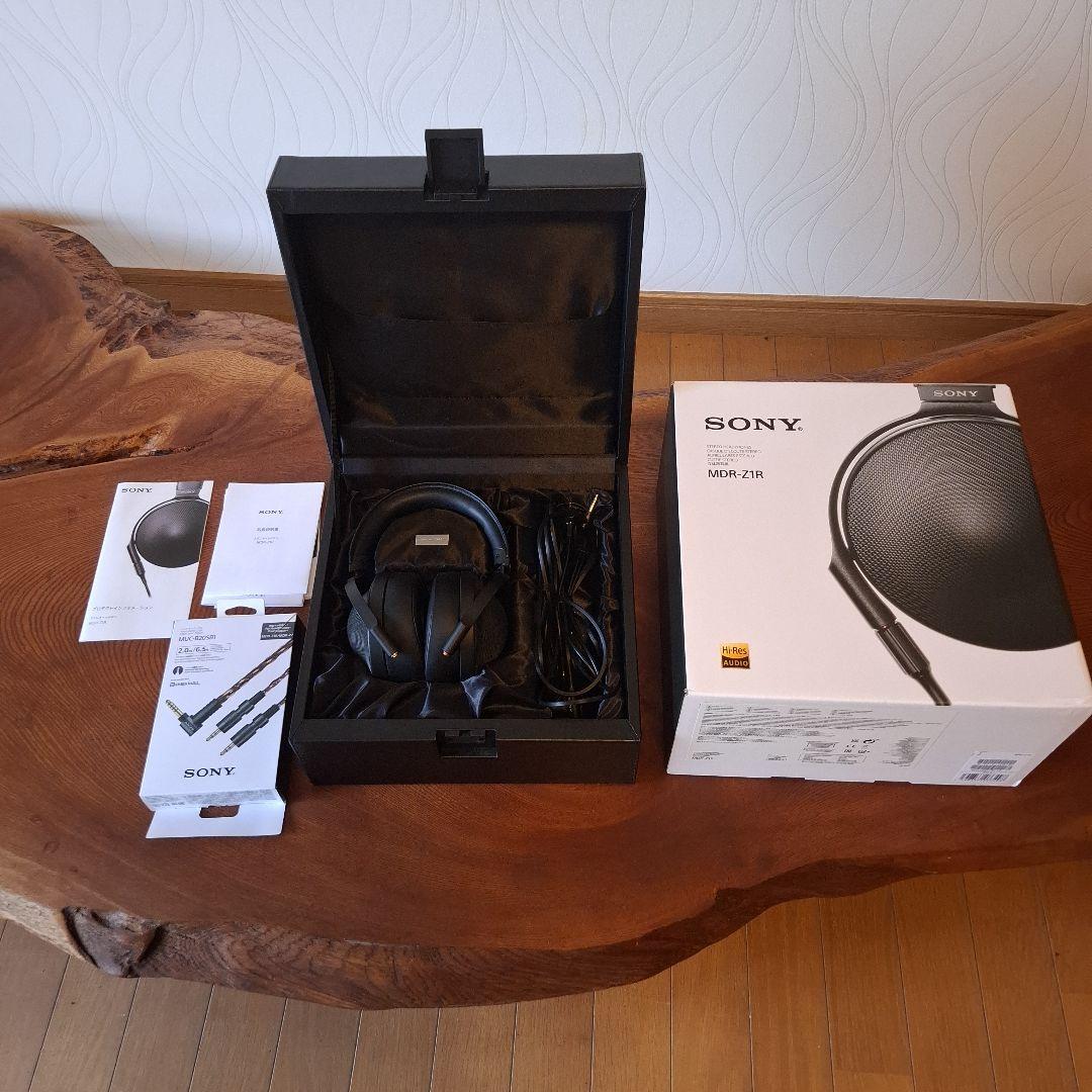 ソニーヘッドホンMDR-Z1R +キンバーケーブル新品同様!世界の名機!
