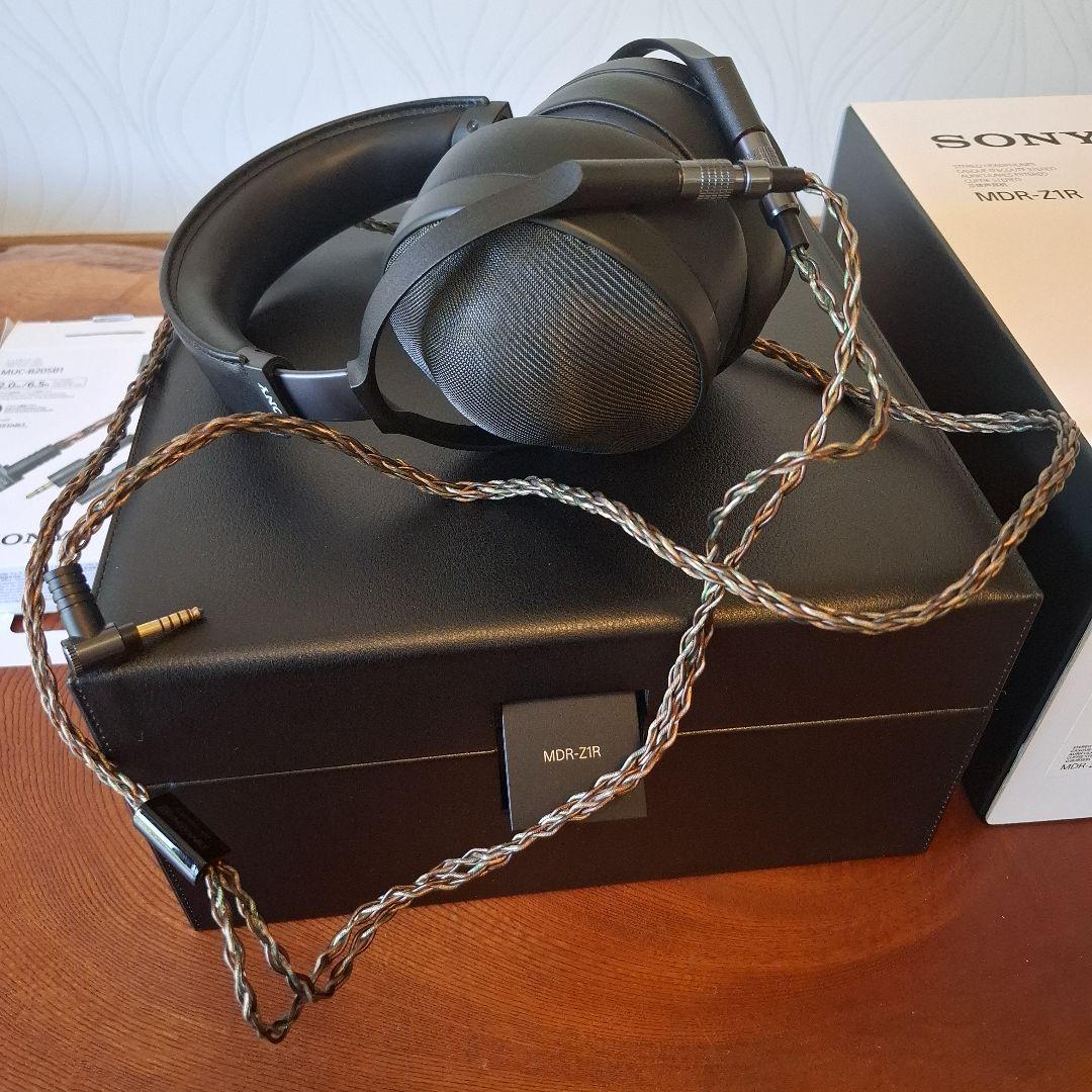 ソニーヘッドホンMDR-Z1R +キンバーケーブル新品同様!世界の名機!
