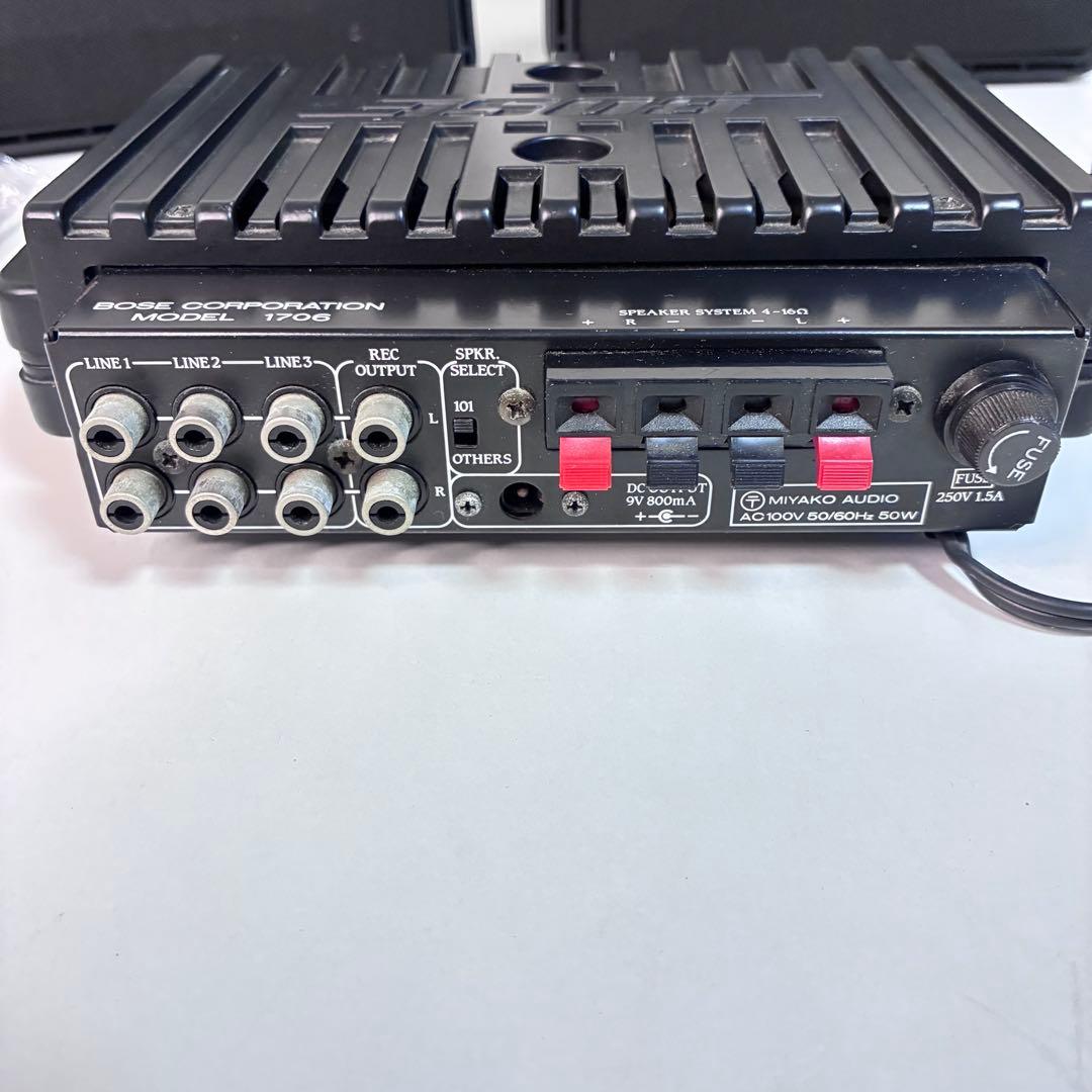 BOSE 1706 ステレオパワーアンプ 動作品