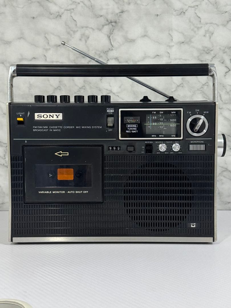 動作確認済みSONY カセットレコーダーラジカセCF-1780