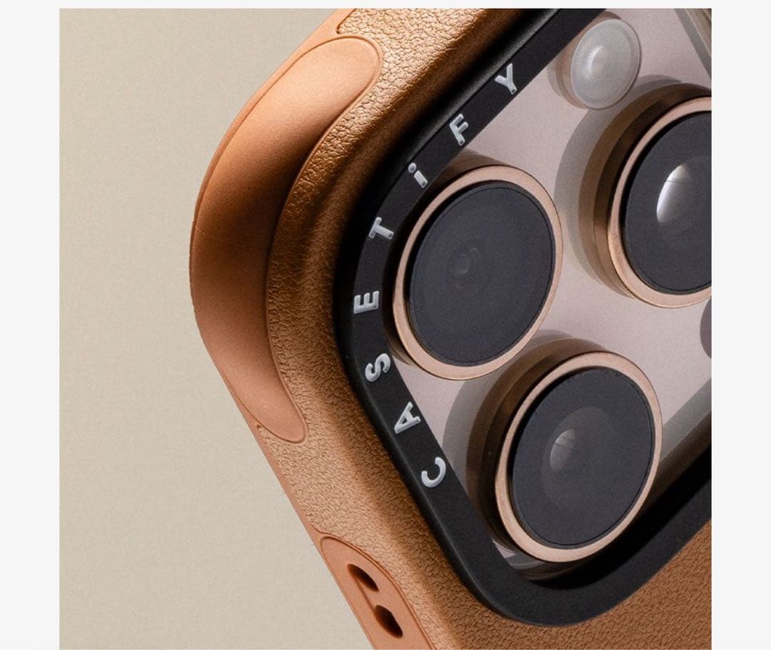 美品】CASETiFY iPhone16proケースMagSafe対応 ブラック