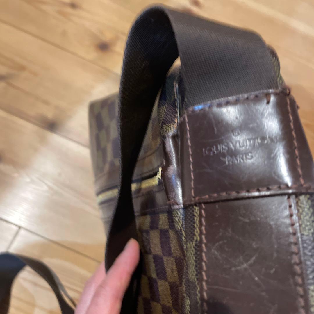 訳あり Louis Vuitton ダミエ メッセンジャーバッグ