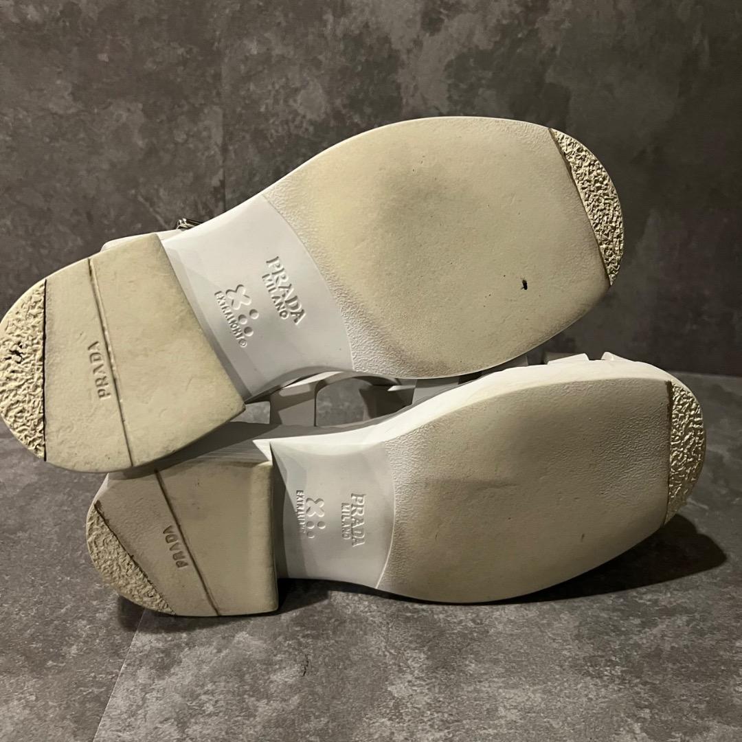 ⭐️美品⭐️ プラダ トライアングルロゴ ラバー フィッシャーマンサンダル