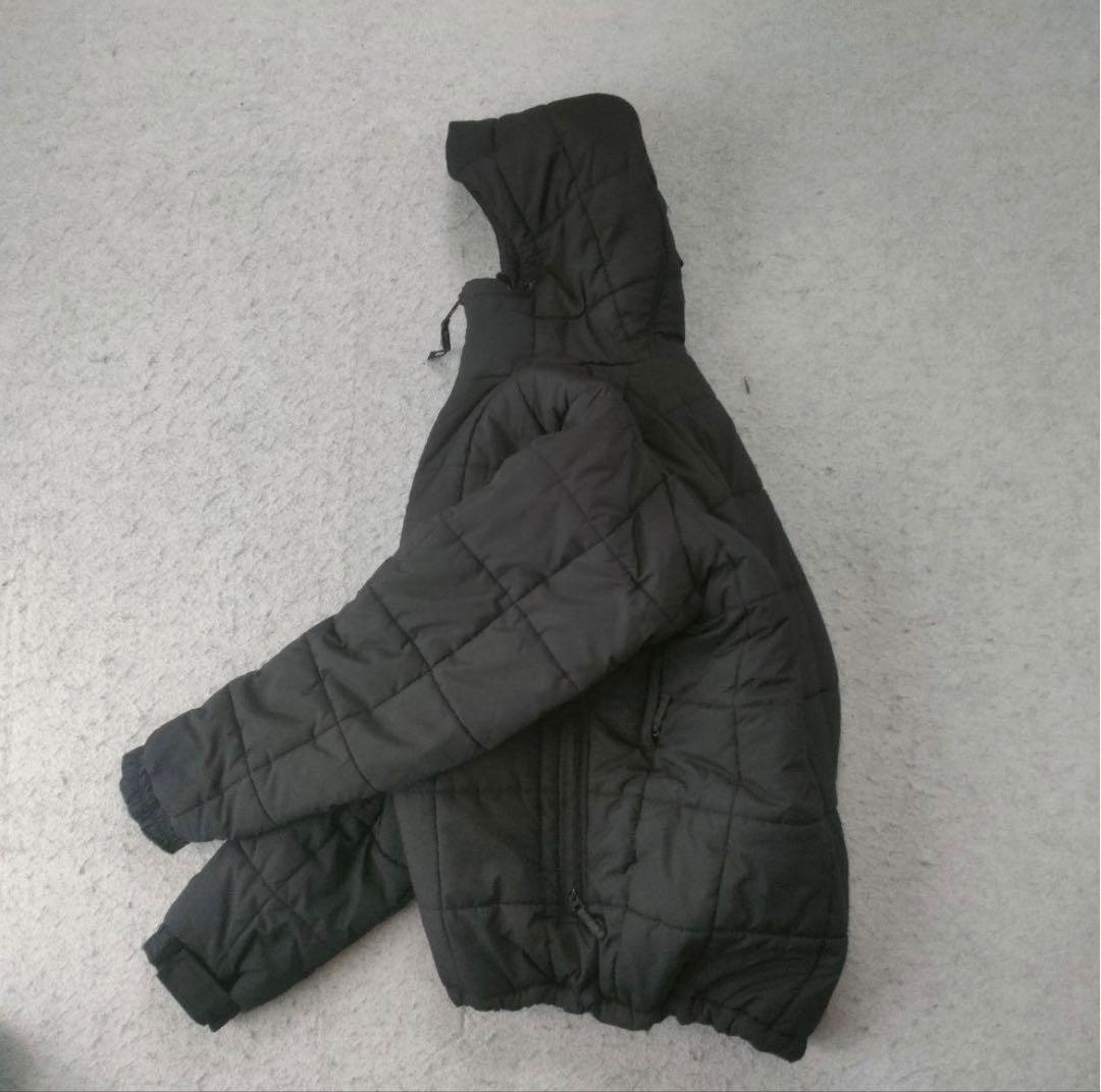 Columbia パファージャケット ブラック パフ フーディ