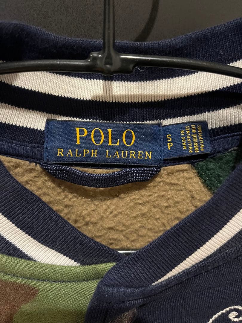 パッチワークベースボールジャケット　ポロラルフローレン　タイガー　限定