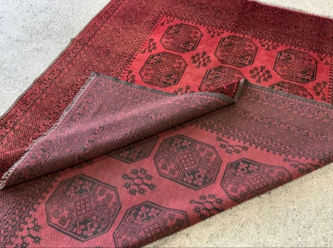 286×203cm アフガニスタン産絨毯•ラグ