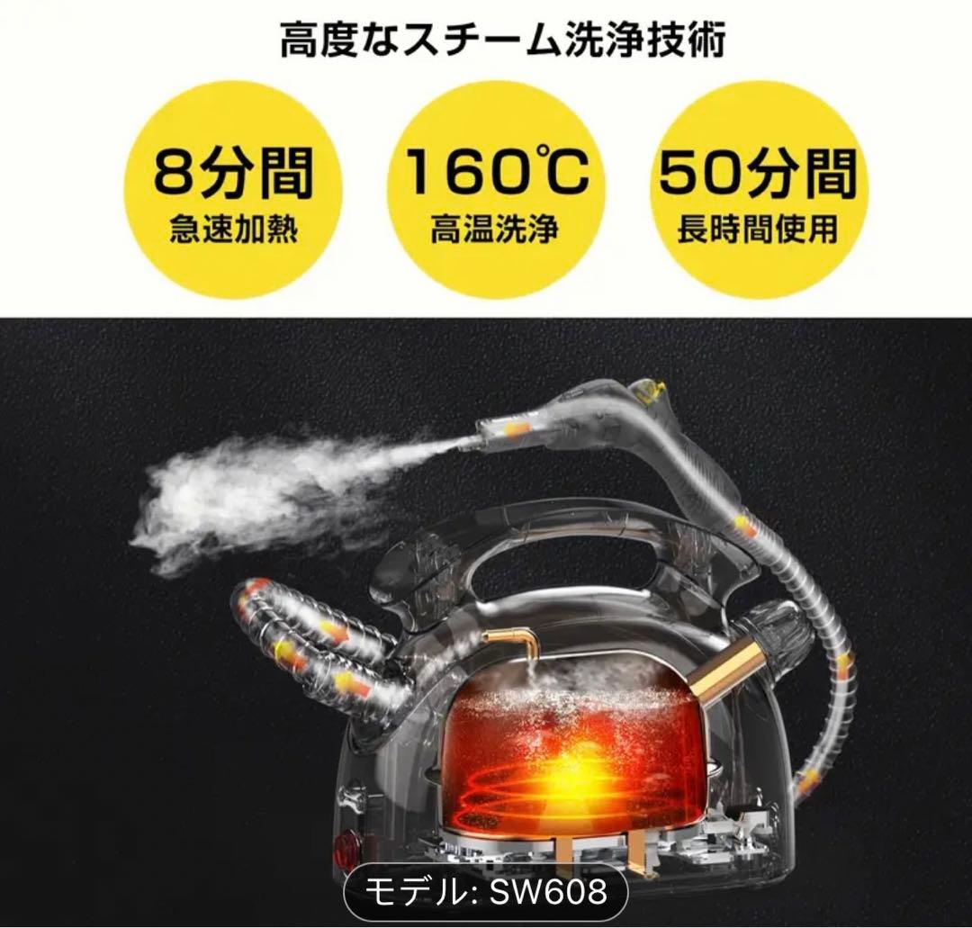 スチームクリーナー本体 SW608