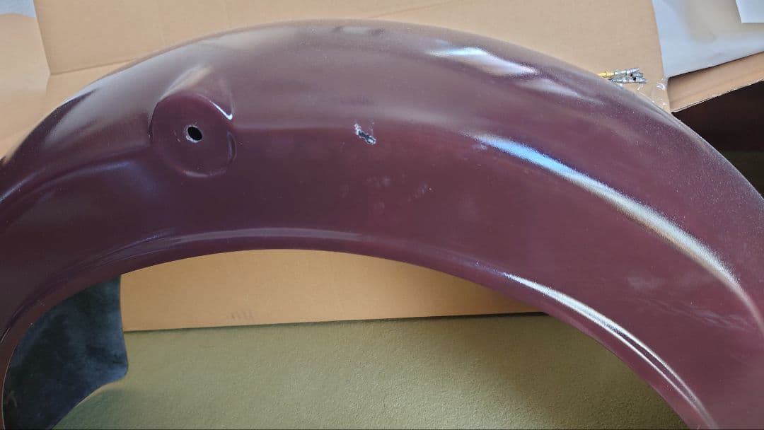 YAMAHA　SR400用　リアフェンダー　シックデザイン　「クラシックフェン…