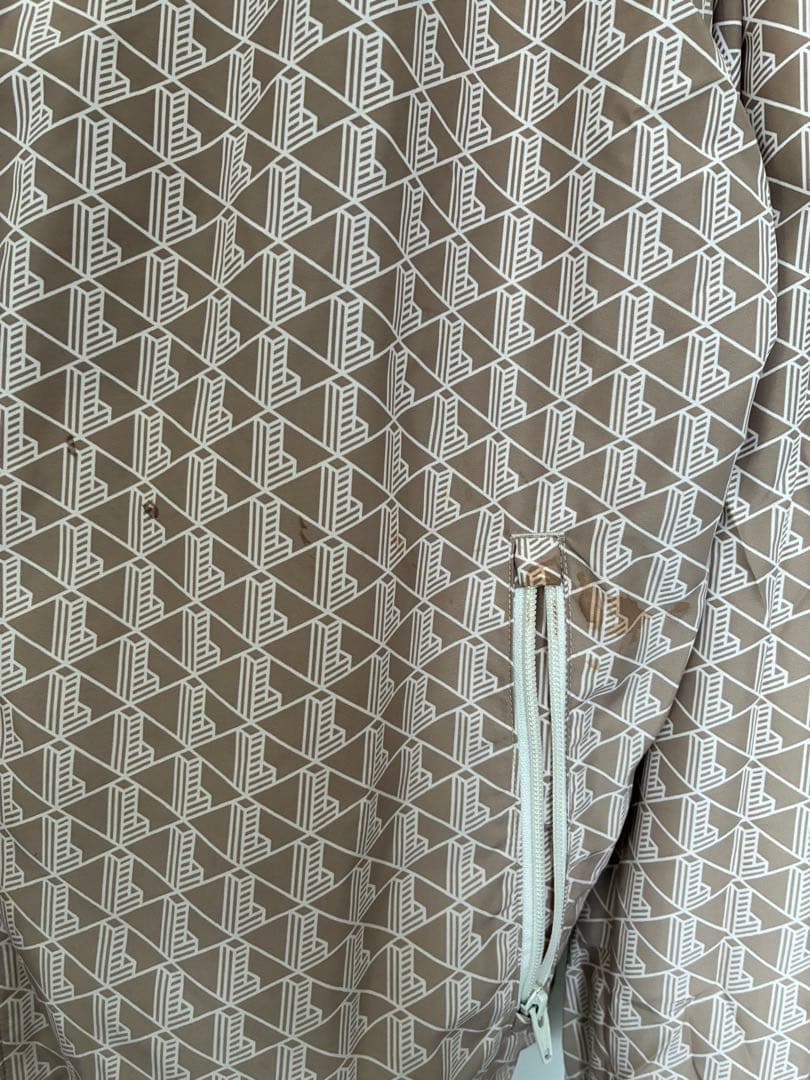 き*ん様 【ラコステ】LACOSTE モノグラムナイロンジャケット