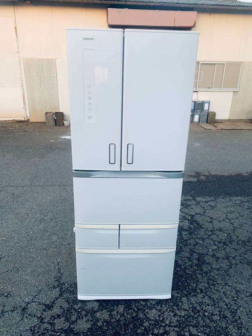 ♻️送料設置無料　TOSHIBA ノンフロン冷蔵庫　GR-G48FX