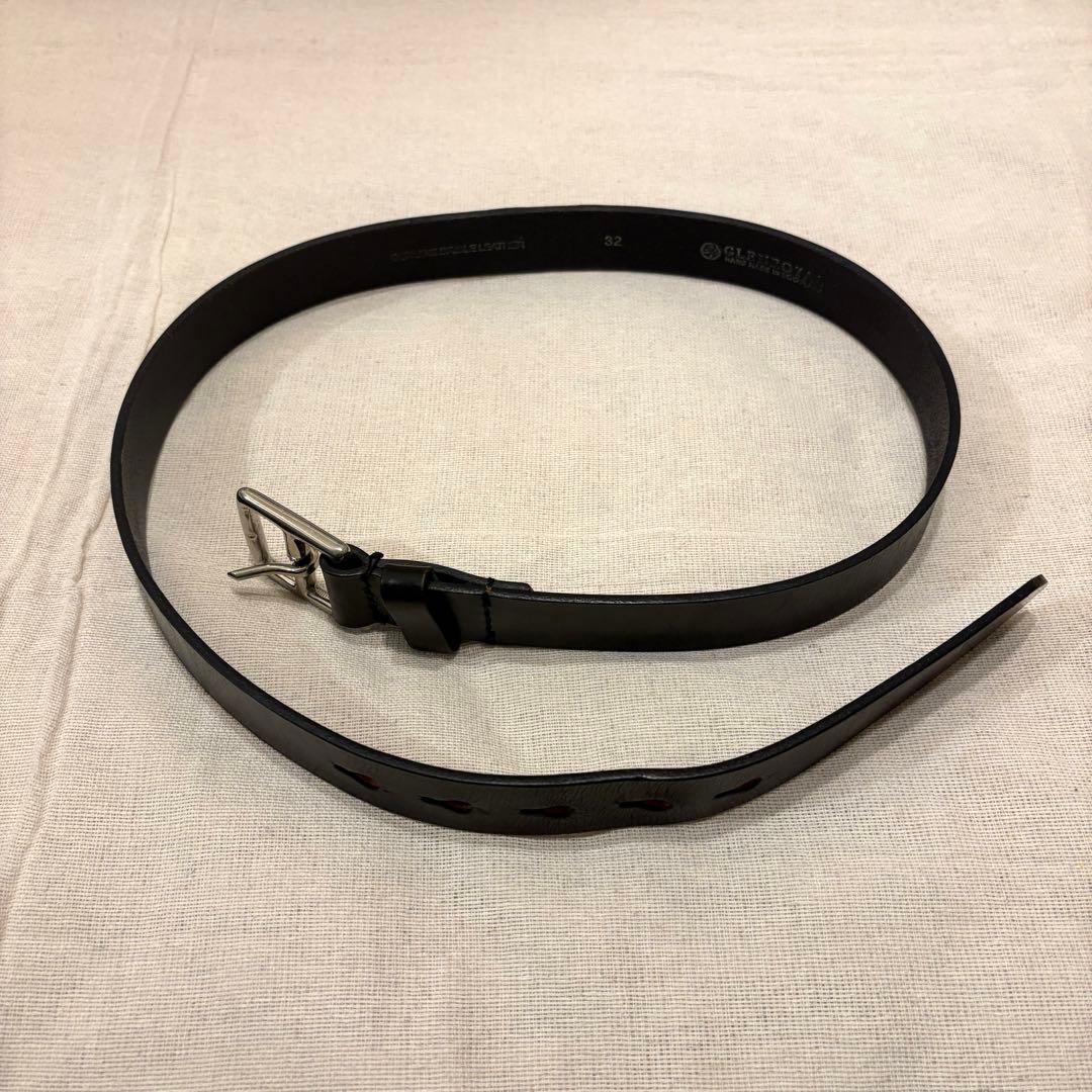 グレンロイヤル　GLAN 黒　レザーベルト