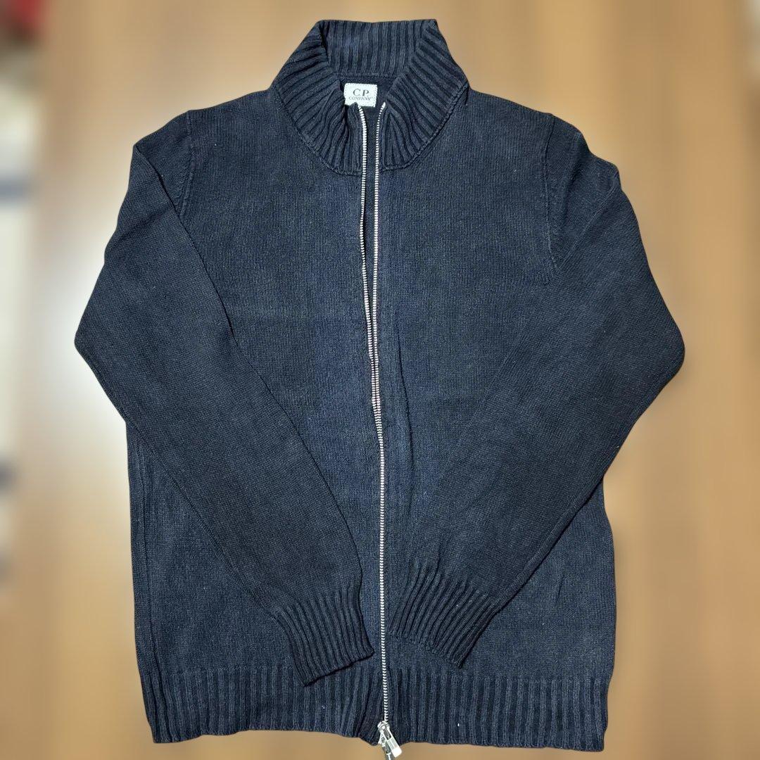 C.P. Company ダークネイビー ジップアップセーター サイズ4