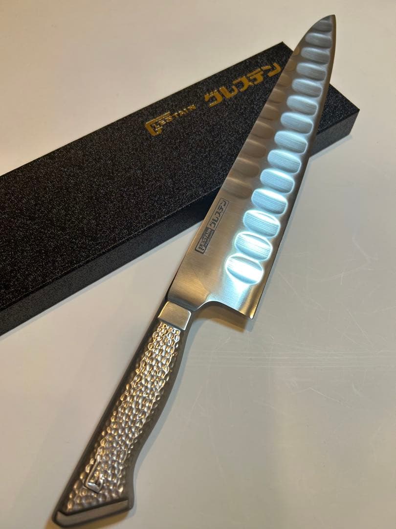 虎虎トランプさま　　　　　　　　　　グレステン 牛刀包丁　724TM ホンマ科学