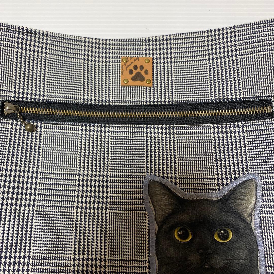 ゆ*ら様 ワンショルダートートバッグ コヤンイサムチョン　黒猫B