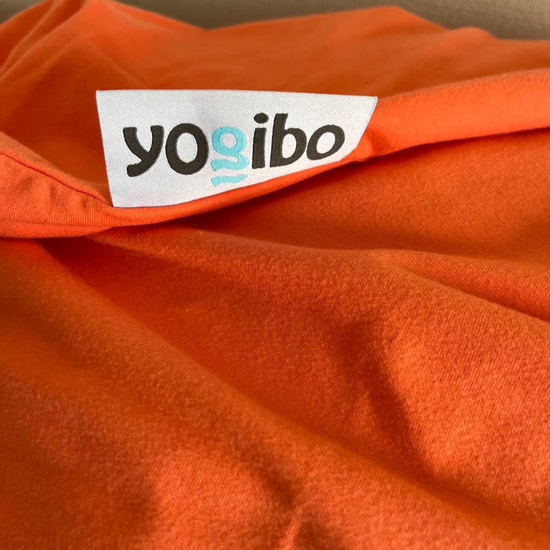 Yogibo Max ヨギボーマックスオレンジ ビーズクッション