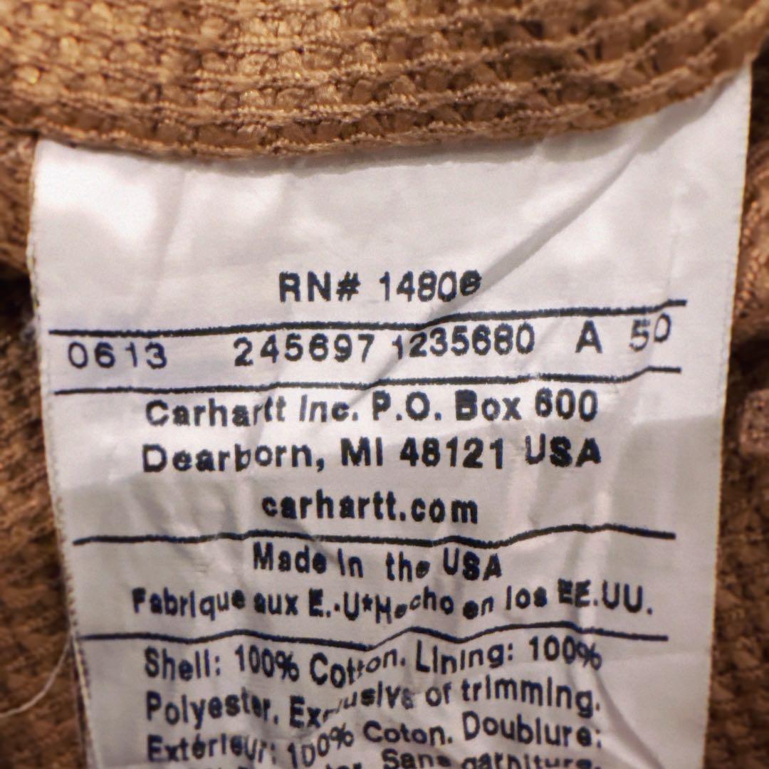 Carhartt J131 USA製 アクティブジャケット BRN 2XL 良好