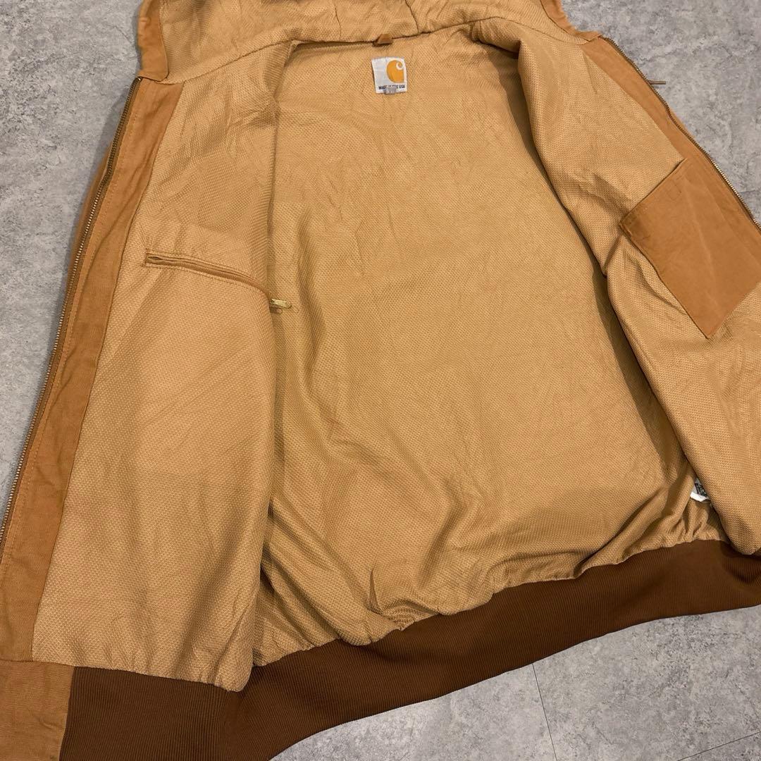 Carhartt J131 USA製 アクティブジャケット BRN 2XL 良好