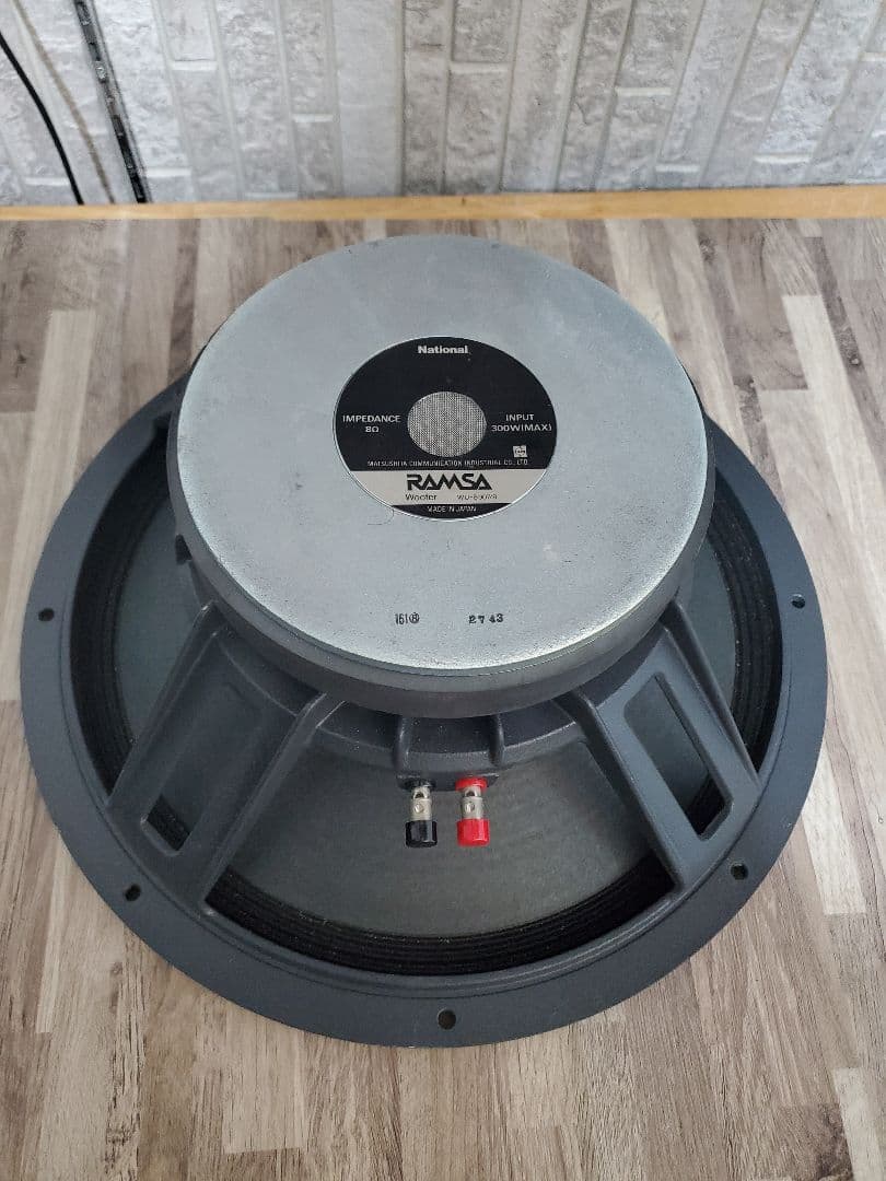 Technics　SB-8000改　能率96dB 60kg　バスレフダクト追加