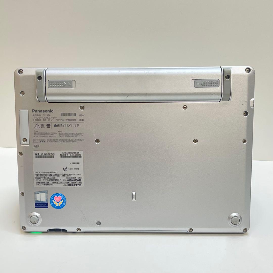 #998 パナソニック CF-SZ6 i5-7300U 8GB office付き