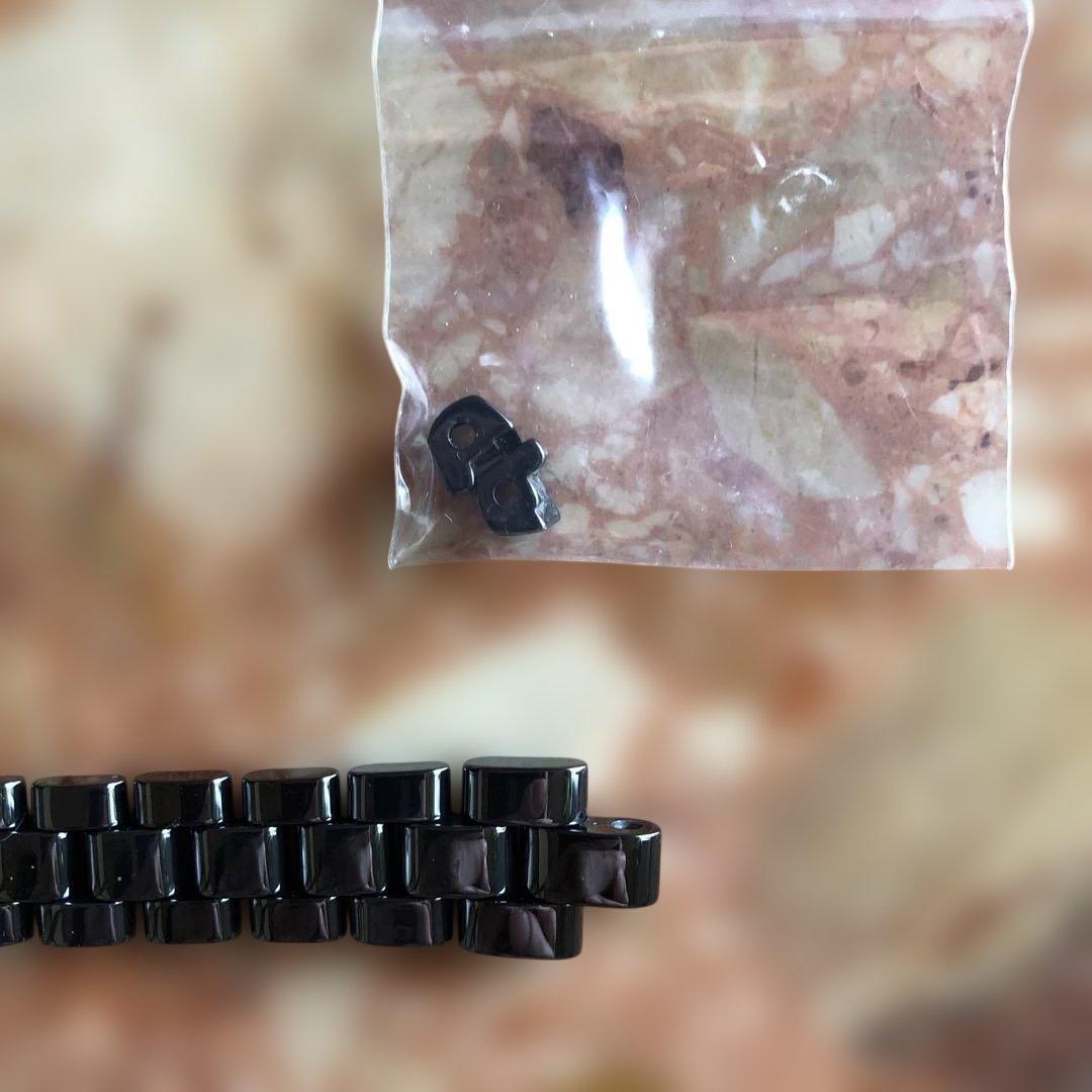 CHANEL ブラック ゴールド セラミック 時計