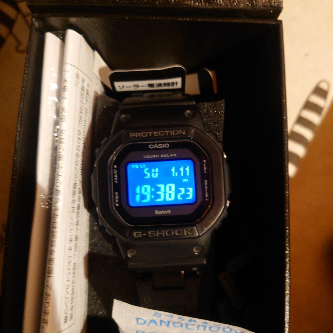 G-SHOCK GW-B5600BC-1BJF ガラスフィルム付き