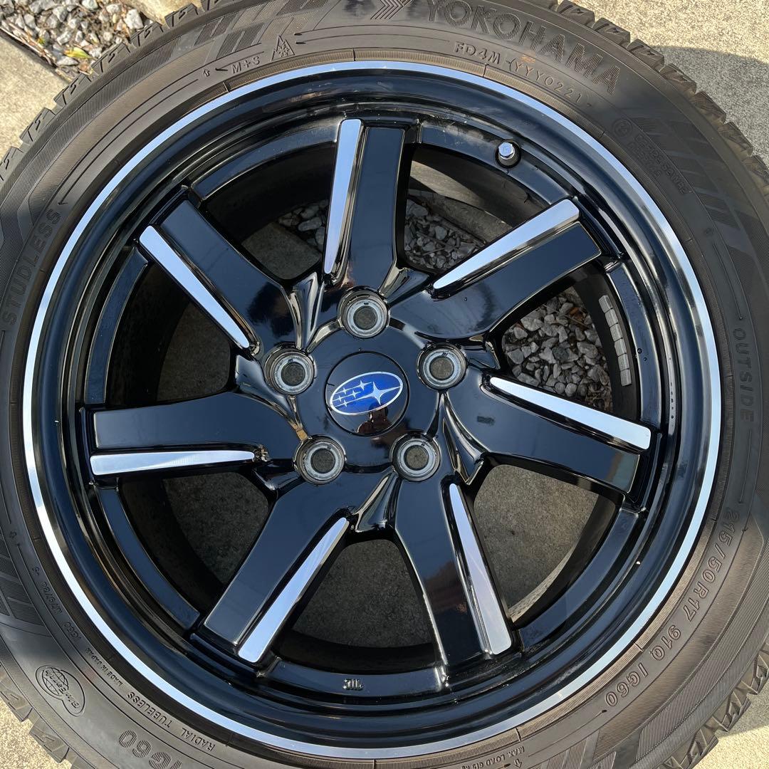 スバル 17インチホイール＋スタッドレス IG60 4本セット 21年製