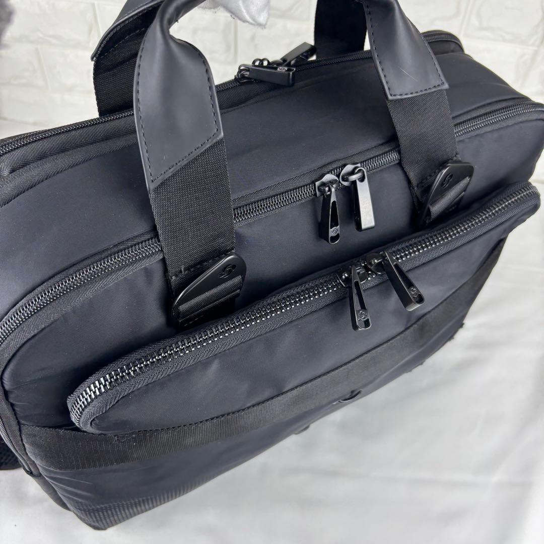 ✨極美品✨ サムソナイト 2way ビジネスバッグ ブラック