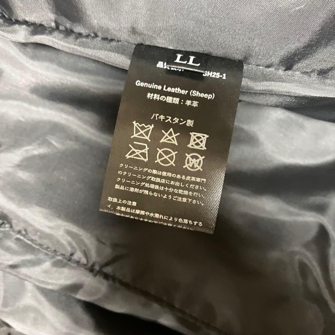 ミッシェル様LIUGOO LEATHERS テーラードジャケット　羊革　レザー