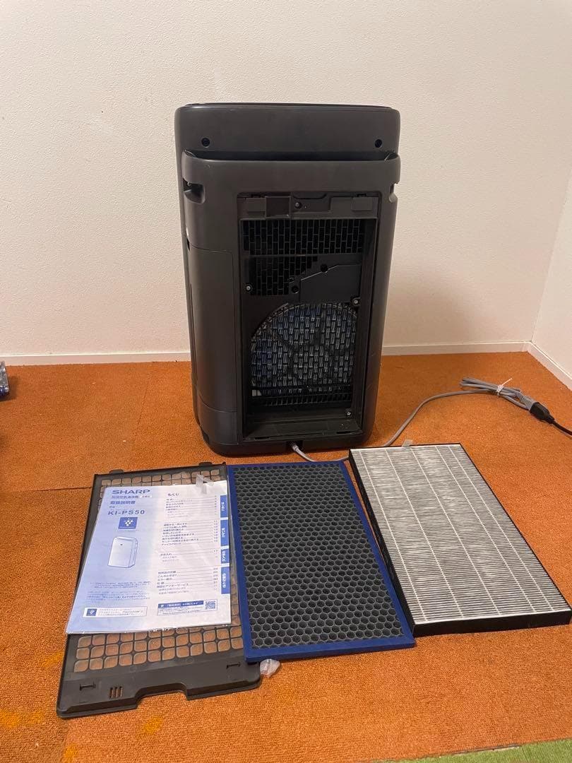 訳あり 23年製 SHARP KI-PS50-W 加湿空気清浄機 シャープ