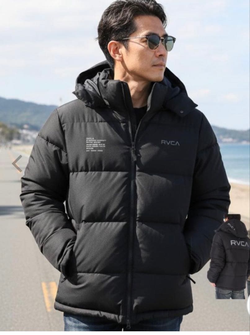 RVCA ダウンジャケット ブラック