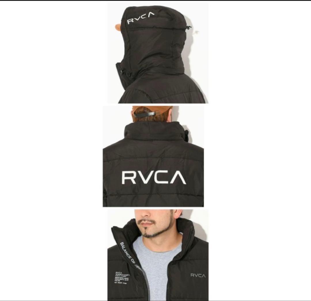RVCA ダウンジャケット ブラック