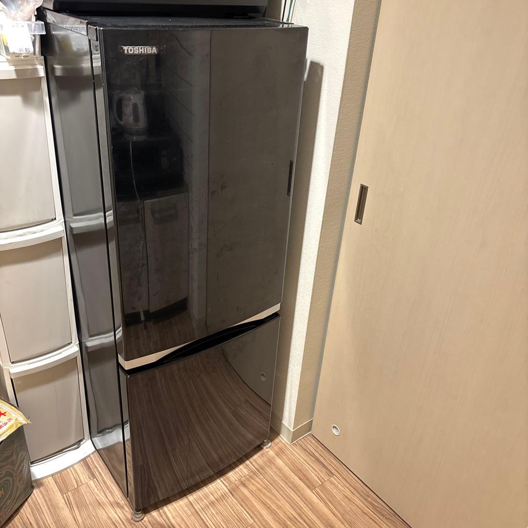 TOSHIBA 冷蔵庫 GR-M17BS 取扱説明書付き