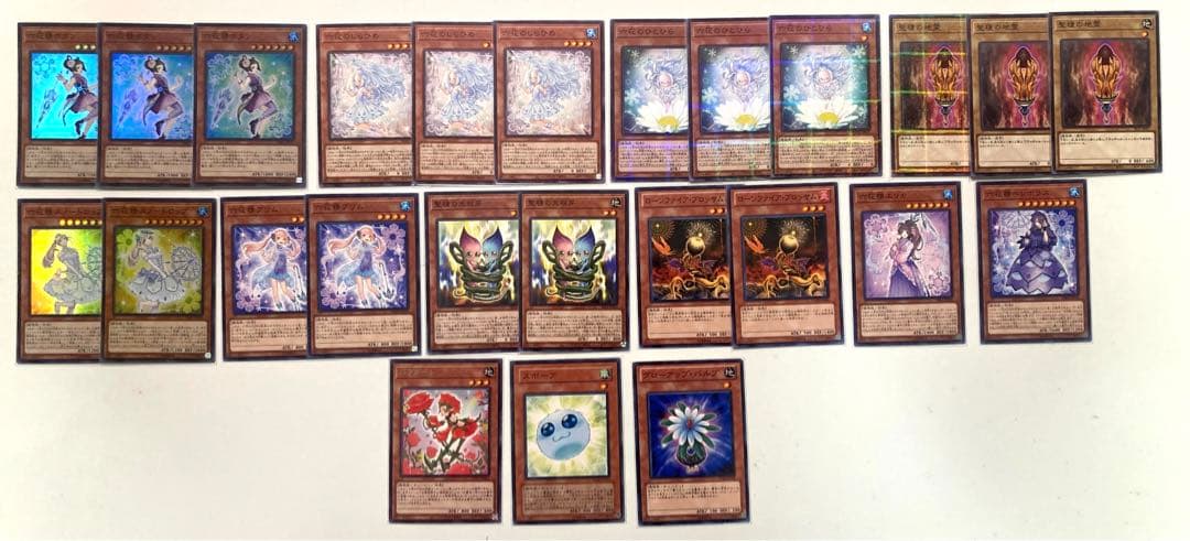 No.221 六花 サンアバロン デッキ メイン40枚＋EX15枚