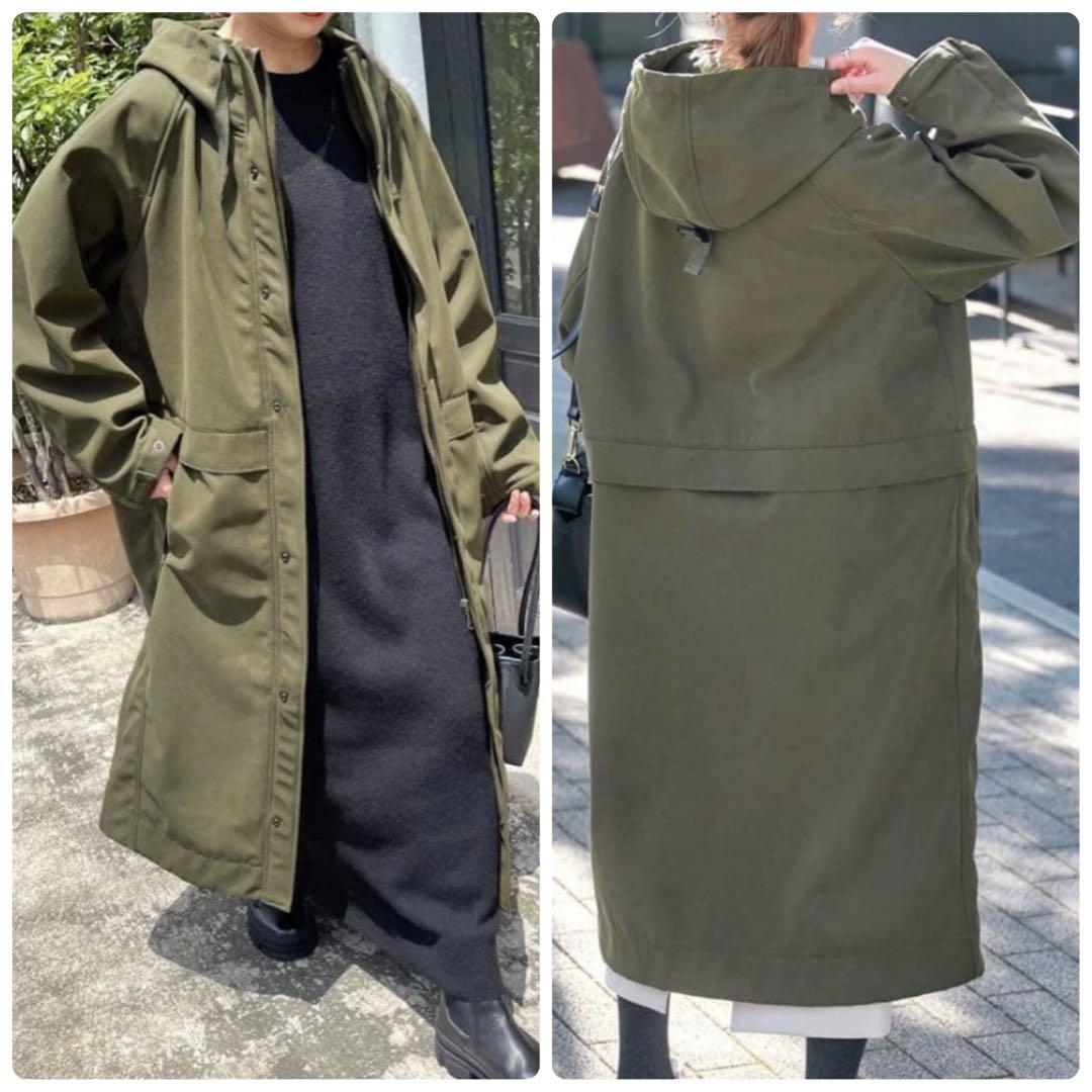 ✨美品✨Spick&Span ボンディングフードデッドコート　2023AW