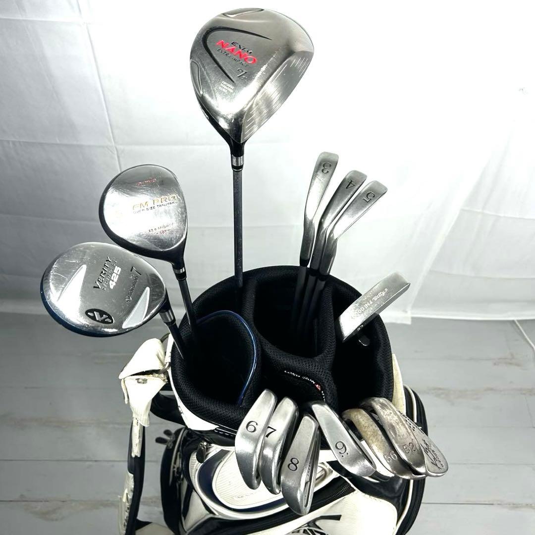 本格派 メンズゴルフクラブ 13本 フルセット ゴルフセット お試し 初心者向け