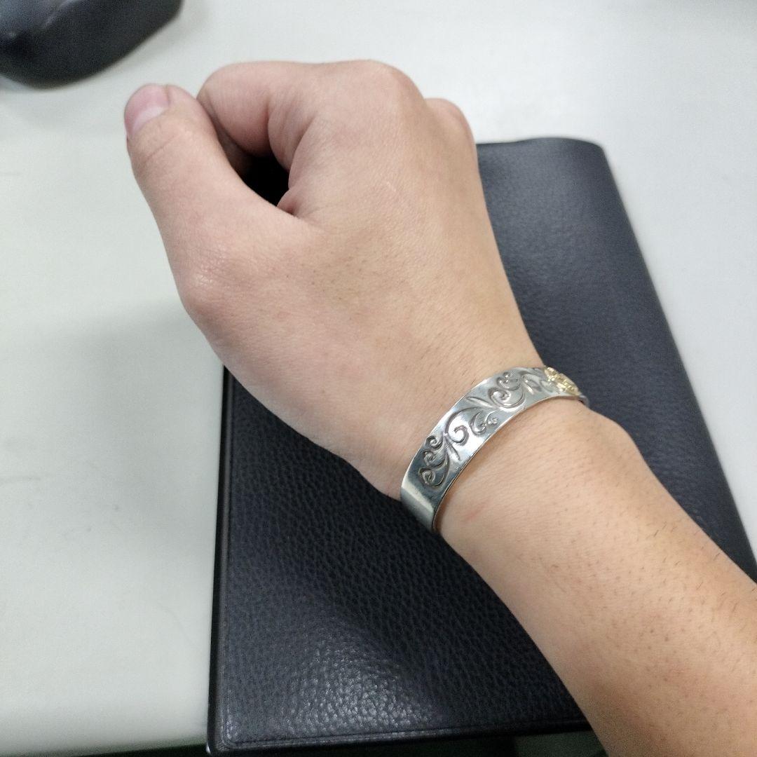 ［ダディー＆キング]廃盤　本日17時まで出品！ 本日発送アラベスクウルフバングル