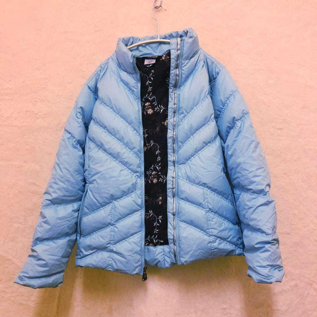 patagonia レディース ダウンジャケット L ライトブルー