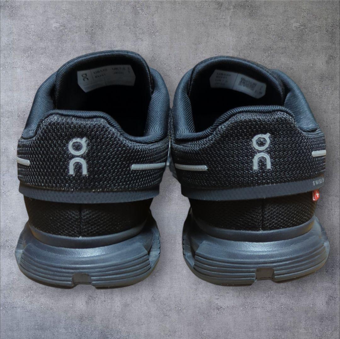 On Cloud6 メンズ 26.0cm オールブラック ランニングシューズ