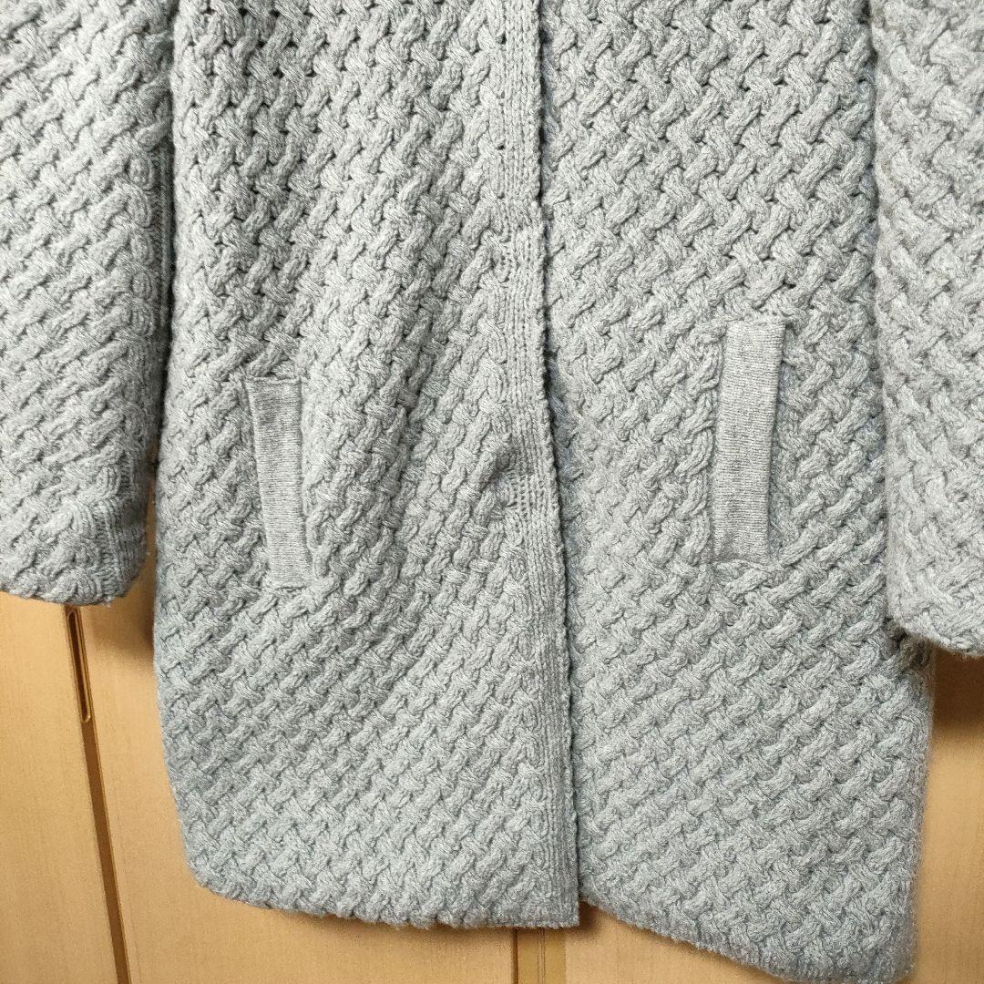 美品✨ヘルノ HERNO 異素材コンビ ニット切替ダウンコート48　大き目サイズ