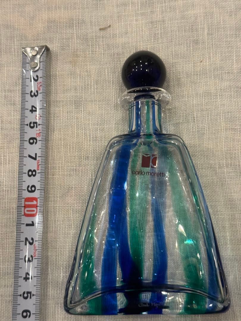 ☆ Carlo Moretti ガラス　デカンタ　ストライプ☆