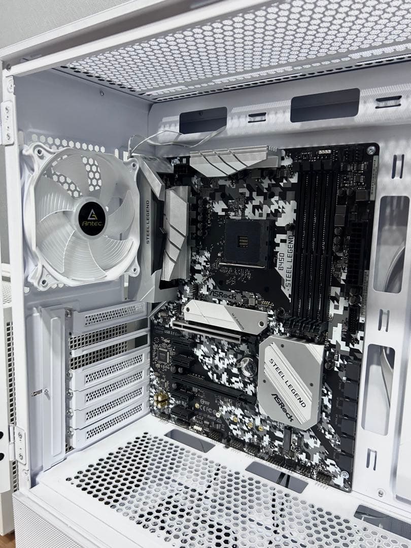 PCケース(自作PC用) ANTEC NX416L & B450 STEEL LEGEND