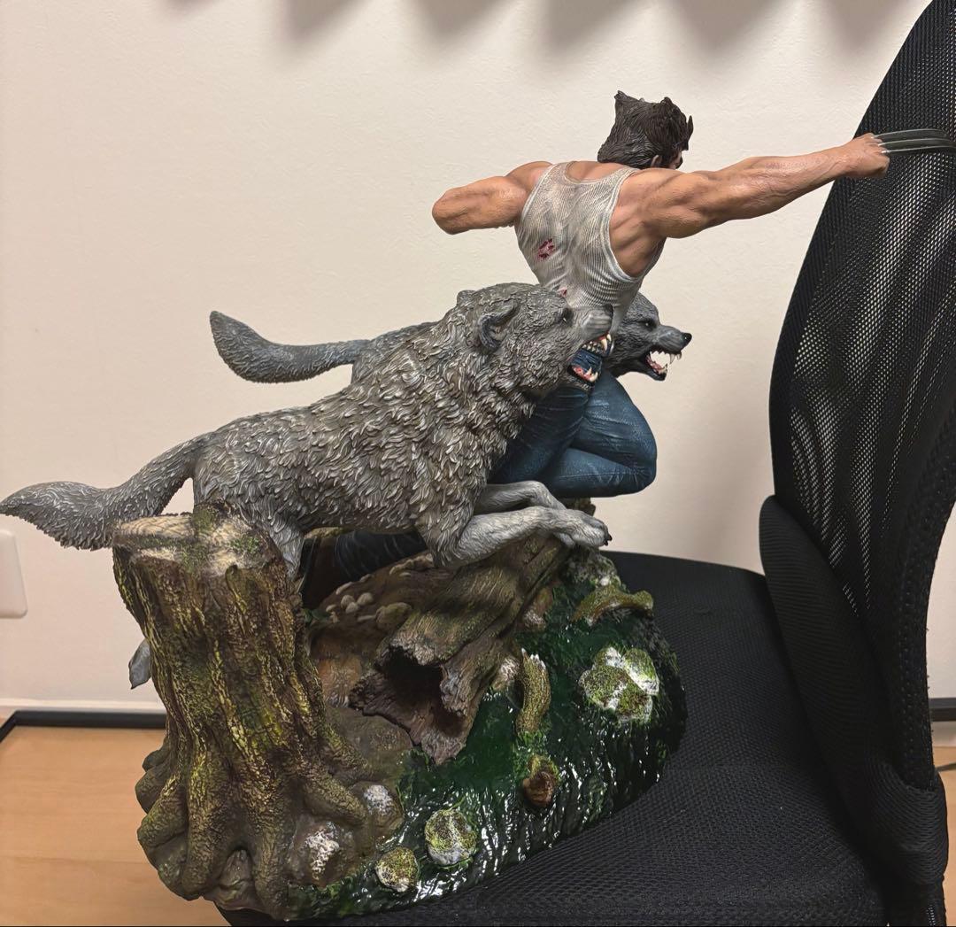 X−MEN ウルヴァリン 1/4ローガン スタチュー　フィギュア