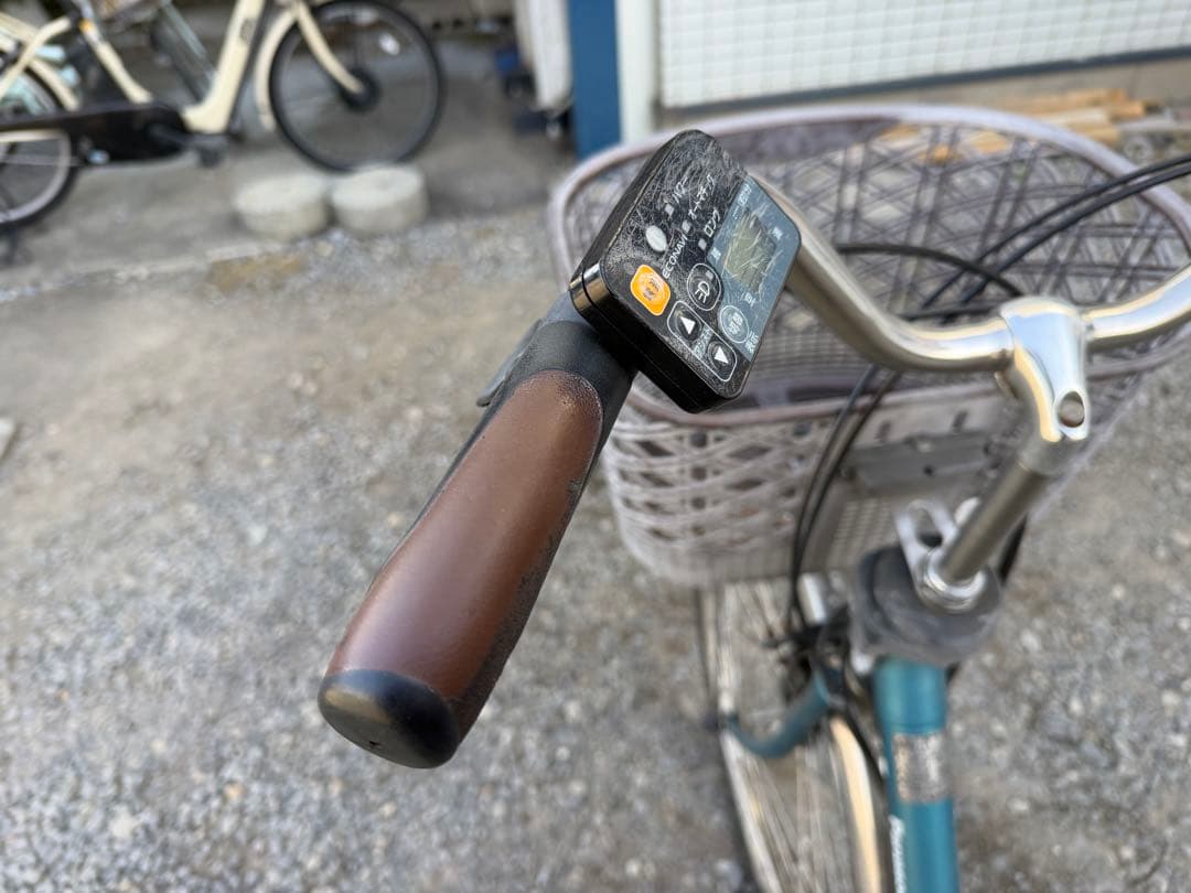 電動アシスト自転車 青色 26インチ