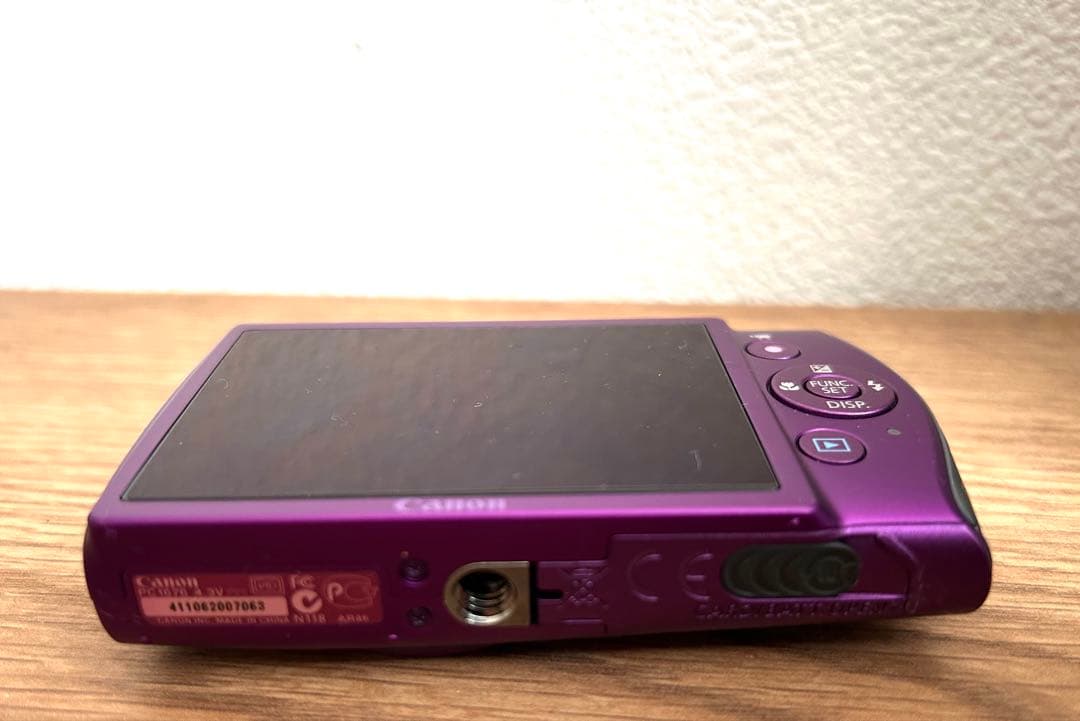 Canon IXY 600F パープル 本体と付属品