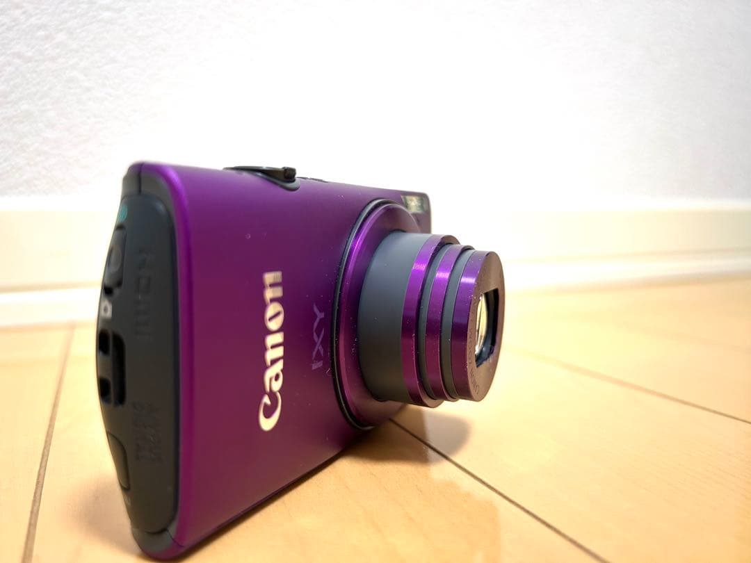 Canon IXY 600F パープル 本体と付属品