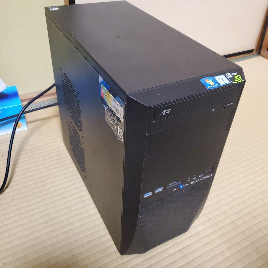 鋭*田様 デスクトップPC ブラック windows10