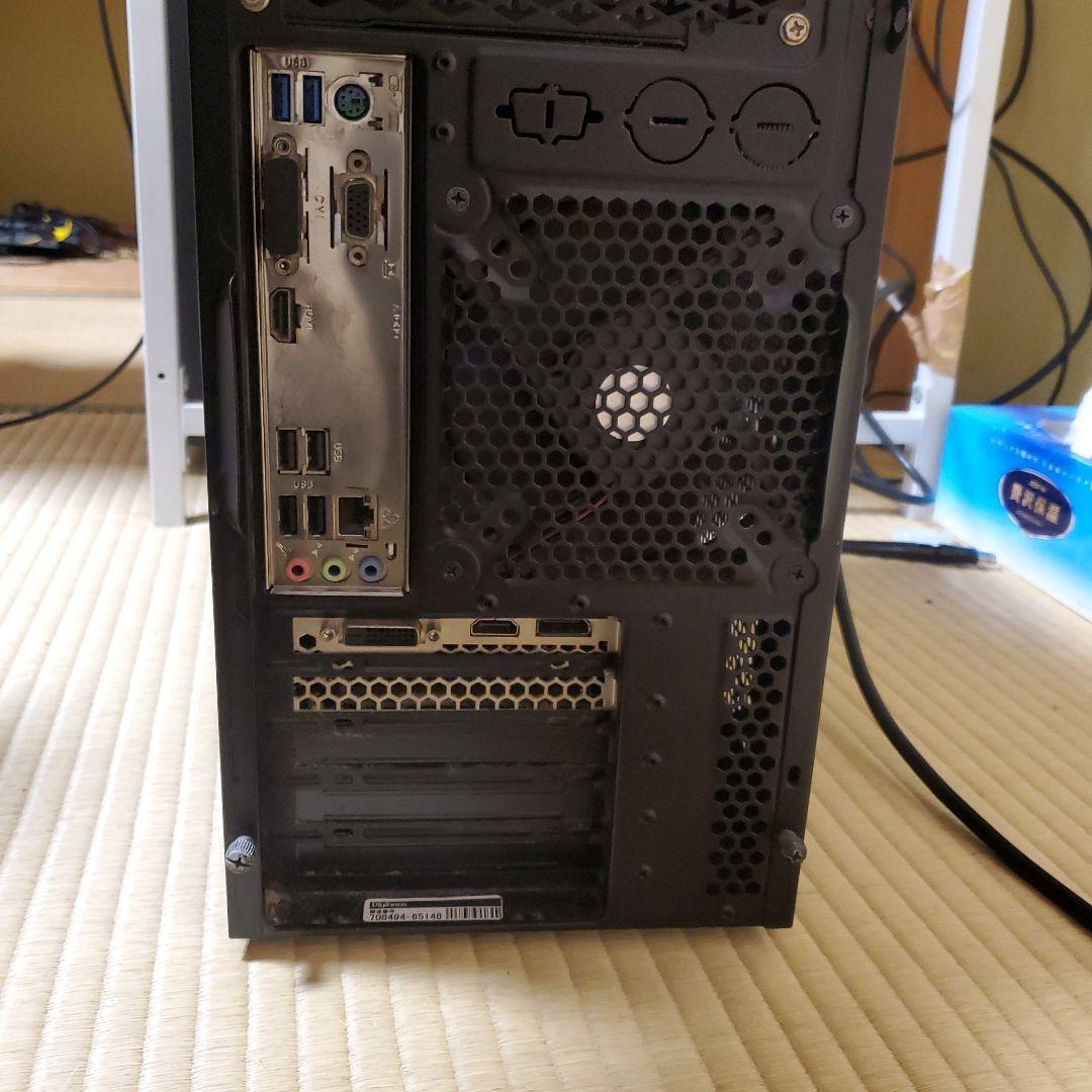 鋭*田様 デスクトップPC ブラック windows10